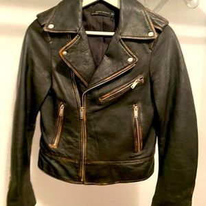 leather jacket
